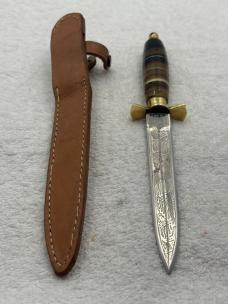 Beautiful Handmade Aaragon Family Sheath Knife From Oaxaca Mexico