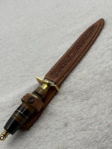 Beautiful Handmade Aaragon Family Sheath Knife From Oaxaca Mexico