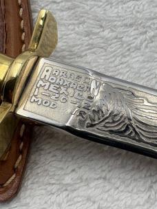 Beautiful Handmade Aaragon Family Sheath Knife From Oaxaca Mexico