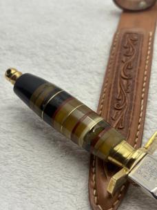 Beautiful Handmade Aaragon Family Sheath Knife From Oaxaca Mexico
