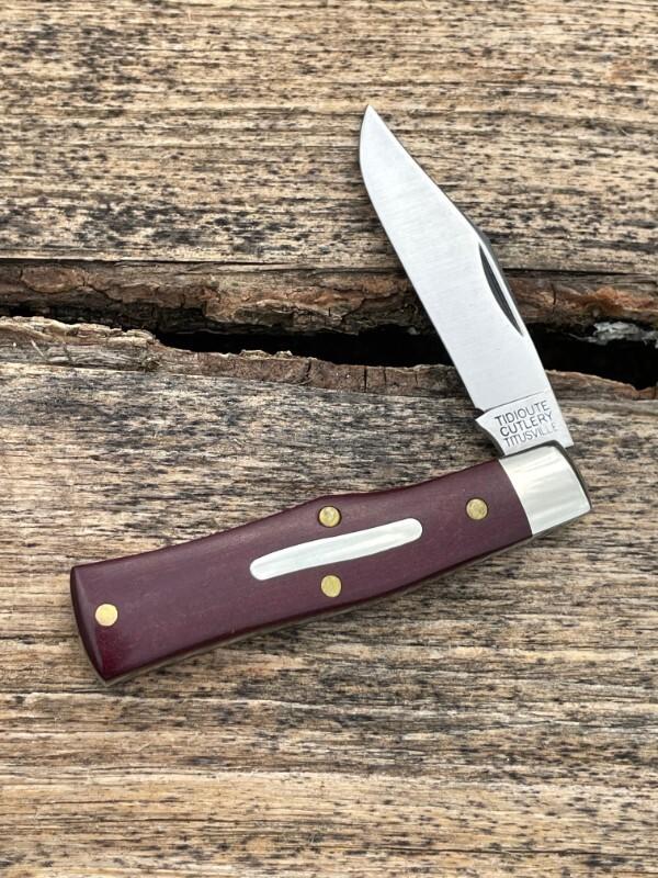 GEC TIDIOUTE ** 221124 RED STONE ESPL MAGNUM CLIP POINT GEC TIDIOUTE ** 221124 RED STONE ESPL MAGNUM CLIP POINT