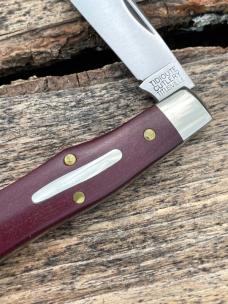 GEC TIDIOUTE ** 221124 RED STONE ESPL MAGNUM CLIP POINT