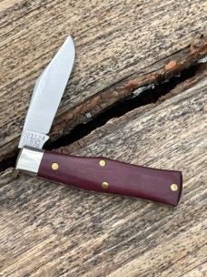 GEC TIDIOUTE ** 221124 RED STONE ESPL MAGNUM CLIP POINT