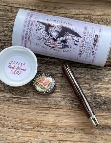 GEC TIDIOUTE ** 221124 RED STONE ESPL MAGNUM CLIP POINT