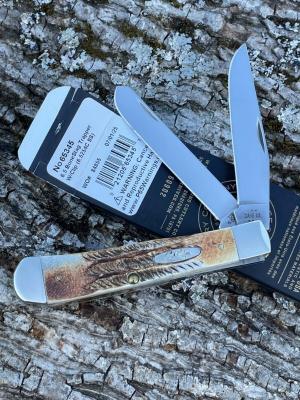 CASE XX 65 BONESTAG TRAPPER WPOCKET CLIP 2025 TRAPPER