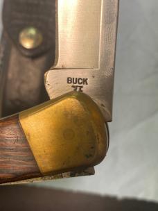 Buck 110 Folding Hunter with Sheath – USA Made