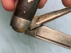 Vintage Remington UMC Two-Blade Pocket Knife – Wood Scales- Nickel silver acorn shield