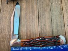 Schatt and Morgan Coke Bottle Hunter Brown Worm Grove Bone File and Wire Series 1999 D.O.