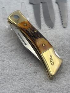 Case XX 1990 Stag 4 Blade Changer Made In USA