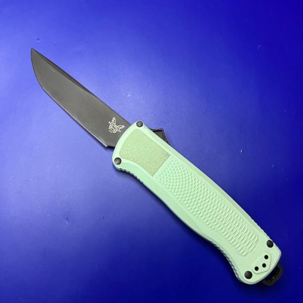 Benchmade Shootout OTF Automatic Knife 5370 Sea Foam Green Benchmade Shootout OTF Automatic Knife 5370 Sea Foam Green