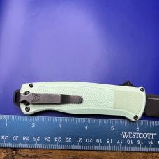 Benchmade Shootout OTF Automatic Knife 5370 Sea Foam Green
