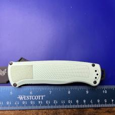 Benchmade Shootout OTF Automatic Knife 5370 Sea Foam Green