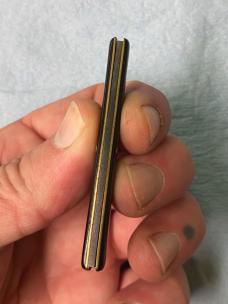 Vintage KA-BAR Union Cutlery 2-Blade Serpentine Jack Knife – Olean, NY – 2 ⅝” Closed – Black Scales
