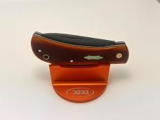 JEFF PEARCE CUSTOM WESTING HOUSE LINEN MICARTA VEGAS FORGE STAINLESS DAMASCUS SOD BUSTER