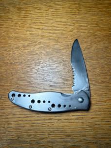 Kershaw Vapor Combo Edge Folding Pocket Knife
