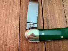 Fight N Rooster Frank Buster 1 Blade Canoe Green Acrylic D.O. 