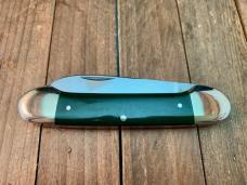 Fight N Rooster Frank Buster 1 Blade Canoe Green Acrylic D.O. 