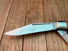 Schrade Walden Wostenholm Sheffield England Stockman Brown Jigged Bone D.O. 