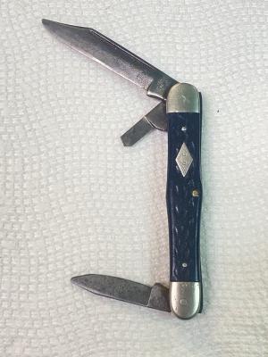 Shapleigh Diamond Edge DE30 Stockman Pocket Knife – For Repair
