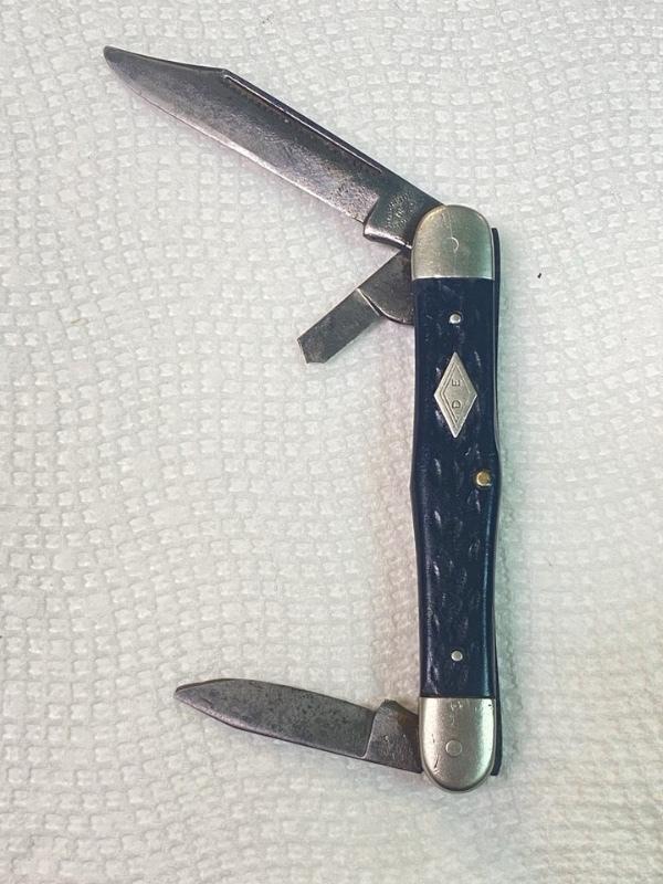 Shapleigh Diamond Edge DE30 Stockman Pocket Knife – For Repair Shapleigh Diamond Edge DE30 Stockman Pocket Knife – For Repair