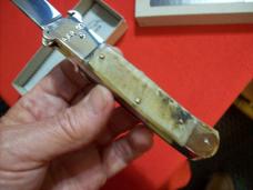 Hubertus Knife Shellpuller Patronenzieher Solingen Germany Big Horn Edition Size 11 UNUSED NIB.
