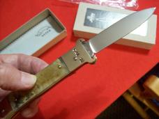 Hubertus Knife Shellpuller Patronenzieher Solingen Germany Big Horn Edition Size 11 UNUSED NIB.