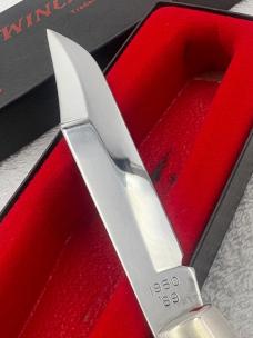 Winchester Trademark W15 1950 Stag 1 Blade Lockback Made In USA In 1989 New In Box