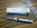 A.G.A. Campolin Italian 9" Dominus Brazilian Beautiful Honey Horn  Swedgey Blade UNUSED W/Orig. Box