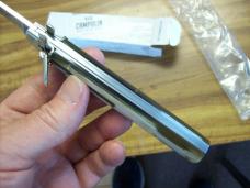 A.G.A. Campolin Italian 9" Dominus Brazilian Beautiful Honey Horn  Swedgey Blade UNUSED W/Orig. Box