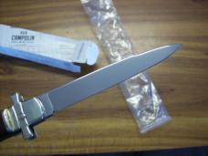 A.G.A. Campolin Italian 9" Dominus Brazilian Beautiful Honey Horn  Swedgey Blade UNUSED W/Orig. Box
