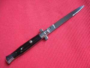 Vintage Italian Button Open Button Close 9 Inch Wasp Body Stiletto Switchblade Knife                