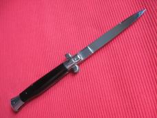 Vintage Italian Button Open Button Close 9 Inch Wasp Body Stiletto Switchblade Knife                