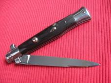 Vintage Italian Button Open Button Close 9 Inch Wasp Body Stiletto Switchblade Knife                
