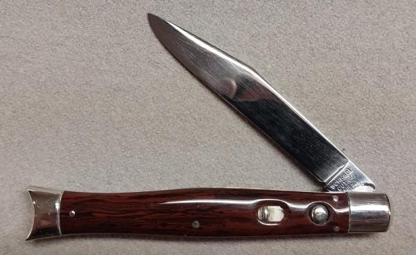 Schrade Cut Co 4" Fishtail with Cocobolo Scales Schrade Cut Co 4" Fishtail with Cocobolo Scales