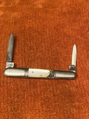 Vintage Dixon Cutlery 2 58 Double Blade Pen Knife