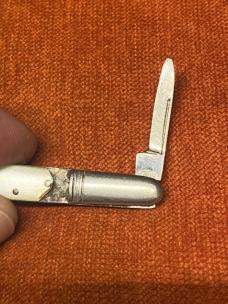 Vintage Dixon Cutlery 2 5/8” Double Blade Pen Knife