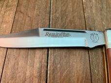 Remington Guide Banana Trapper Lockback R1253 Brown Jigged Delrin Saber Ground 1992 D.O. 