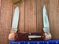 Remington Woodsman “Moose” R4353 Jigged Brown Delrin 440 Stainless Steel