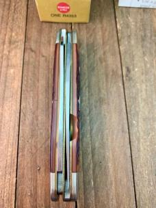 Remington Woodsman “Moose” R4353 Jigged Brown Delrin 440 Stainless Steel