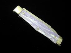 Titusville Cutlery Magic Potion Acrylic Lexingtonian Coffin Jack Knife Rare 1 of 7 COA USA Made
