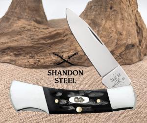 Case XX Knives USA Lockback Jigged Buffalo Horn 65031 Stainless Pocket Knife