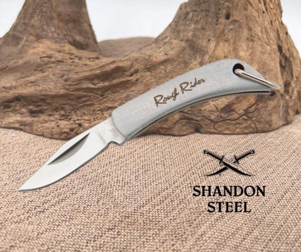 Rough Rider RR162 Super Mini Keychain Stainless EDC Folding Pocket Knife NIB Rough Rider RR162 Super Mini Keychain Stainless EDC Folding Pocket Knife NIB