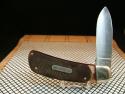 SCHRADE OLD TIMER 51OT "BIG TIMER" OR FAT BOY USA LARGE RARE 1095 CARBON STEEL BLADED LOCKBACK KNIFE