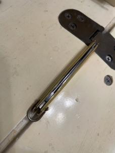 K-19 Keen  Kutter pen cracked ice celluloid with file 