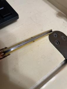 K-19 Keen  Kutter pen cracked ice celluloid with file 