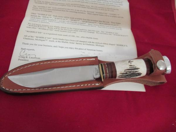 Marbles Expert Stag Handle & Aluminum Pommel Limited Edition Marbles Expert Stag Handle & Aluminum Pommel Limited Edition