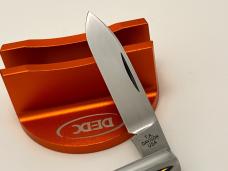 TODD T.A. DAVISON STAG HANDLE BARLOW SPEAR POINT BLADE A2 STEEL KNIFE