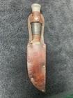 Vintage 1940'S WWII Wade & Butcher Fighting Knife w/ Original Sheath – 9 1/4"