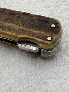 Puma Vintage Antique Cork Screw And 2 Blade Lockback Sportsman Knife (#75)