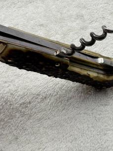 Puma Vintage Antique Cork Screw And 2 Blade Lockback Sportsman Knife (#75)